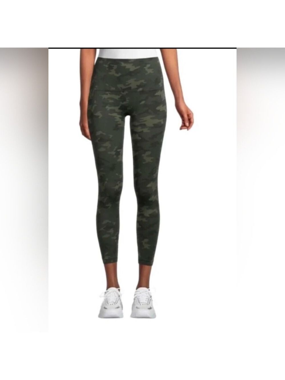Bagatelle Green Camo Seamless Leggings Size Small